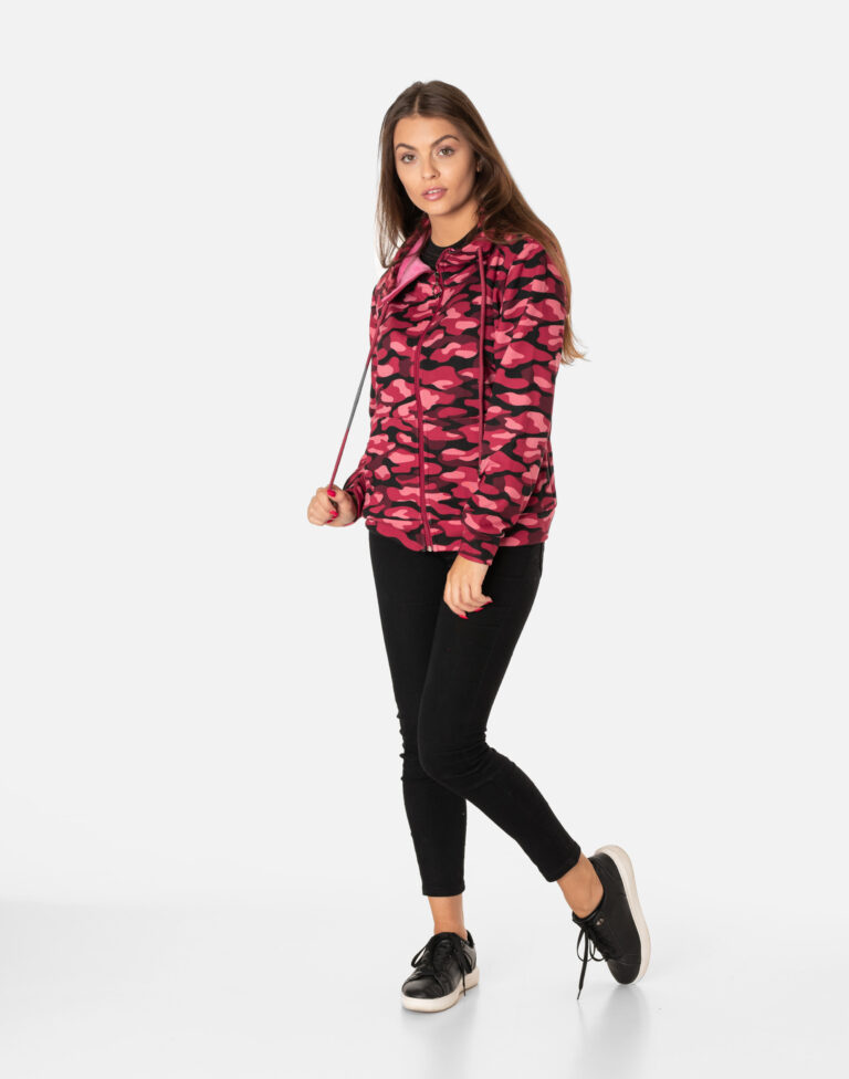 Ciepła Bluza Bawełniana Sportowa Damska 46022-4 XL