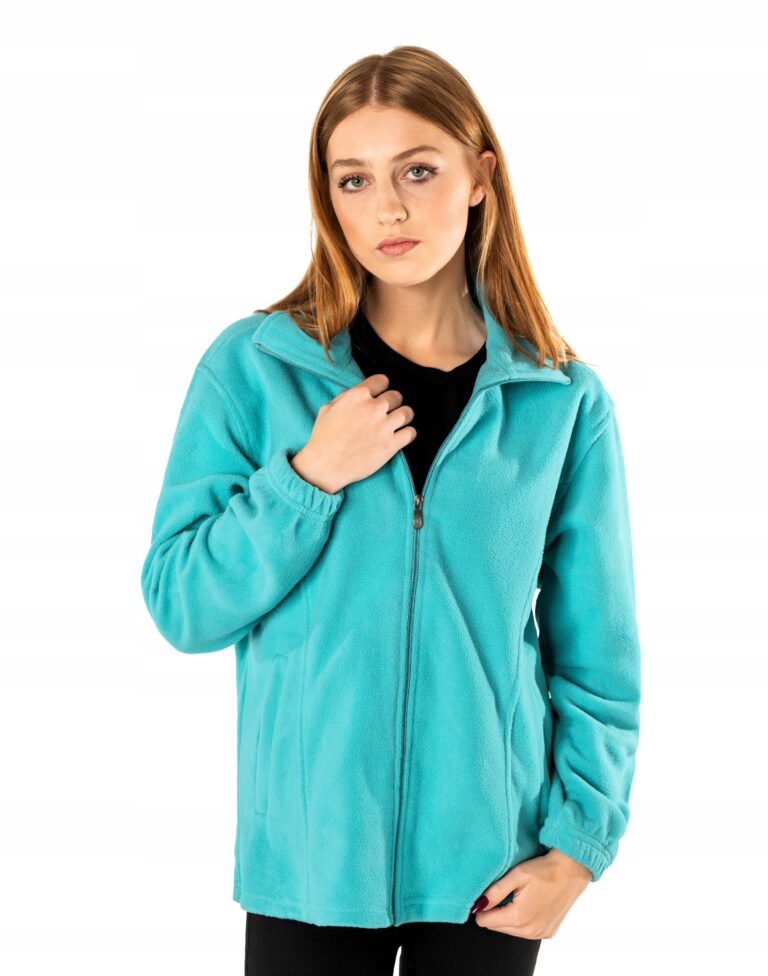 Ciepła Bluza Polarowa Damska Zasuwana 3048-2 r 3XL