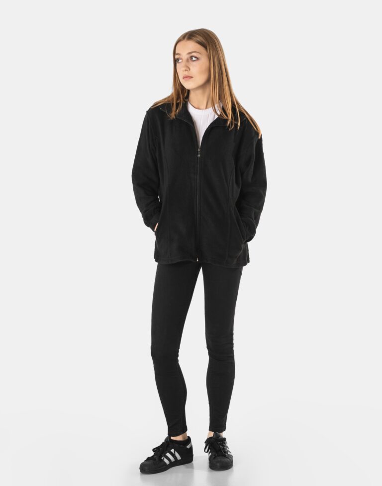 Ciepła Bluza Polarowa Damska Zasuwana 3048-1 r 3XL