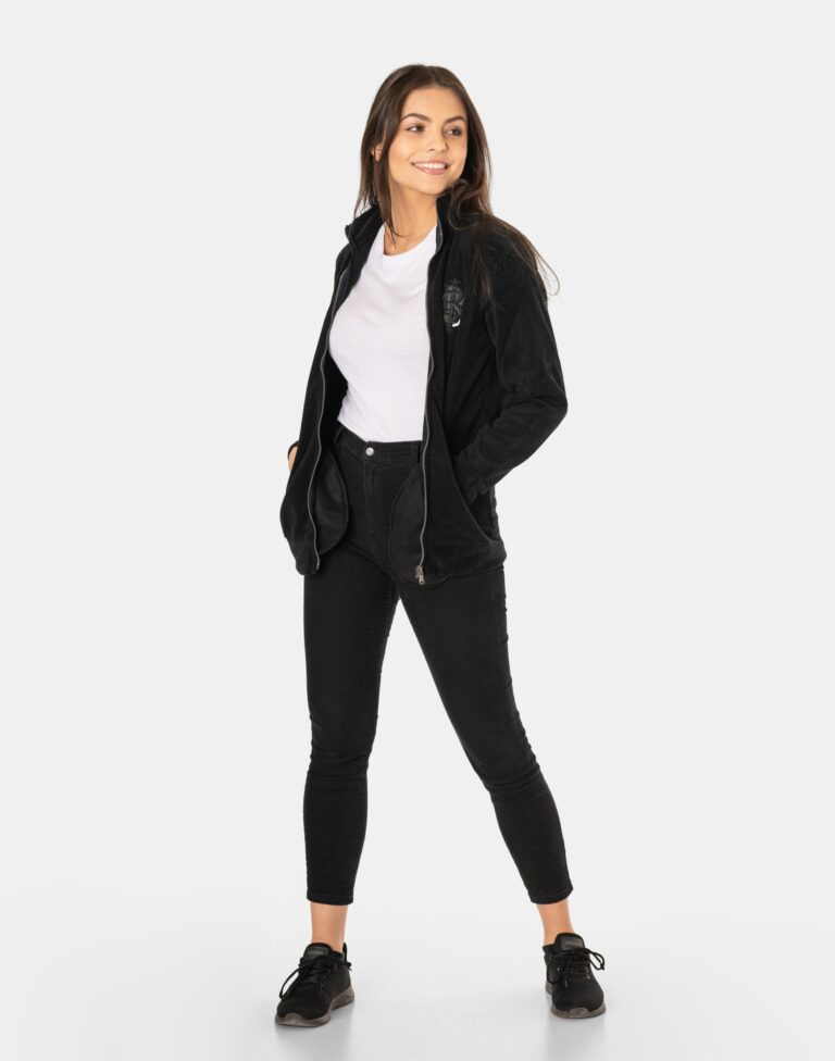 Ciepła Bluza Polarowa Bawełniana Damska 7002-1 r M