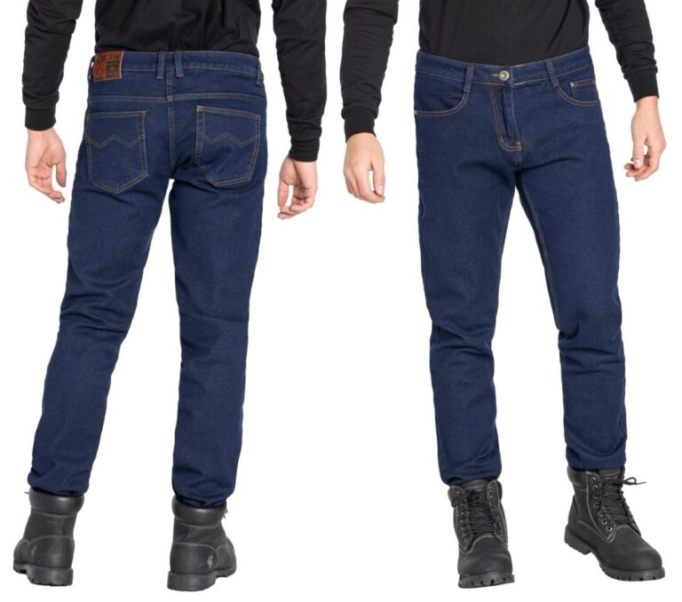 Spodnie Męskie Jeansy Texasy Granatowe 087 W40 L32