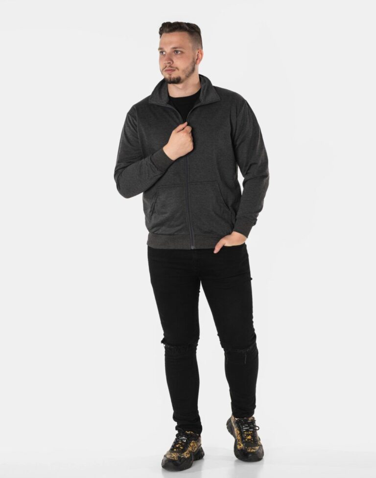 Bluza Męska Sportowa Dresowa Rozsuwana 2492-04 4XL