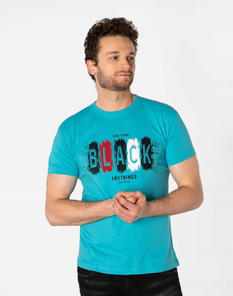 Koszulka Podkoszulek Męski Bawełniany K2003-6 XXL