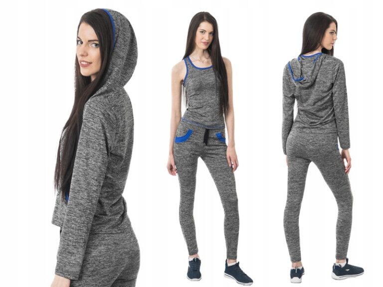 Dres Sportowy Koszulka Spodnie Bluza FD115-3 L/XL