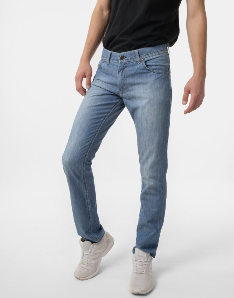 Cienkie Spodnie Jeansy Męskie HUNTER 110/K11 47/32