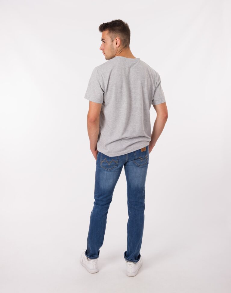 Spodnie Jeansy Rurki Męskie HUNTER 110/7 W40 L30