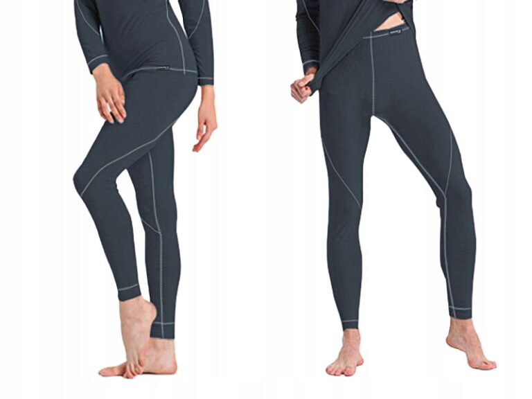 Getry Termoaktywne z WEŁNY MERYNOSA C+ 4XL granat