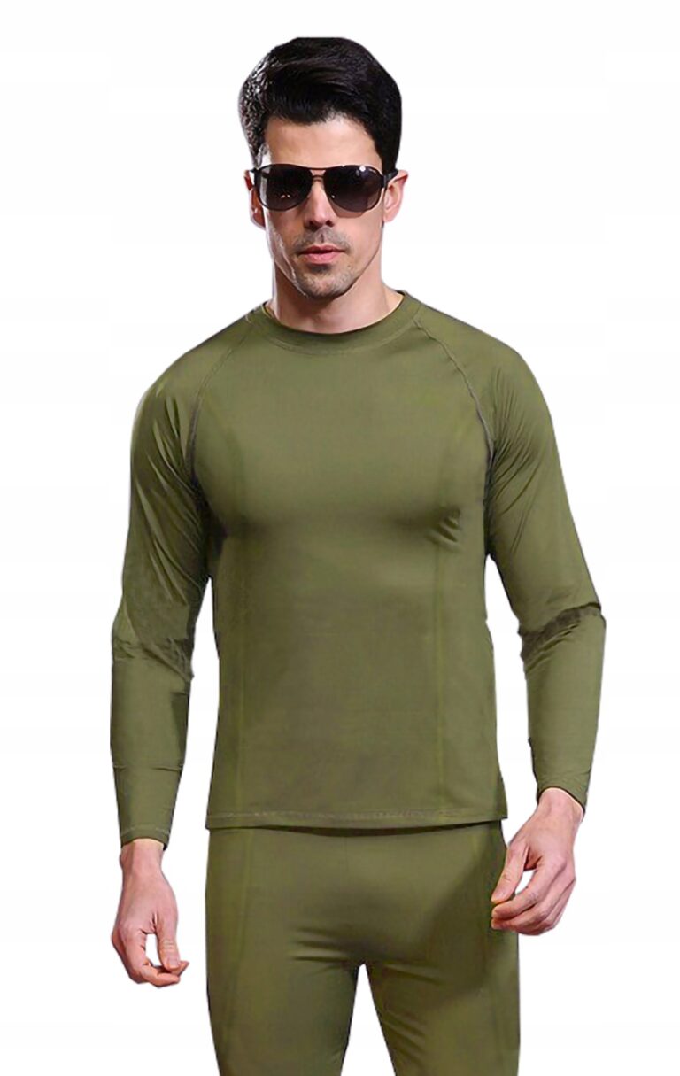 Bielizna Termoaktywna Koszulka ARMY zielona r XL