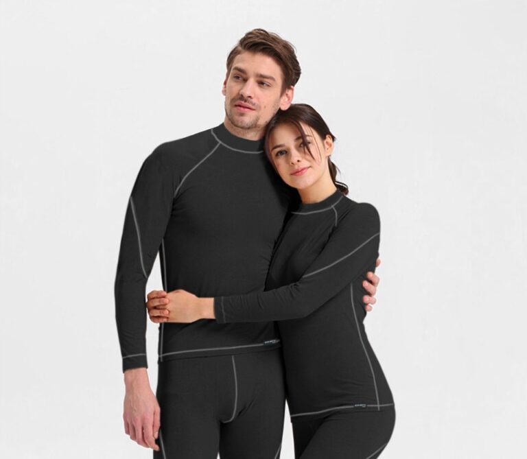 Koszulka Termiczna z WEŁNY MERYNOSA C+ XXL czarna