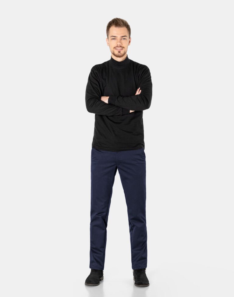 Eleganckie Spodnie Męskie Wizytowe 410/10 W33 L32