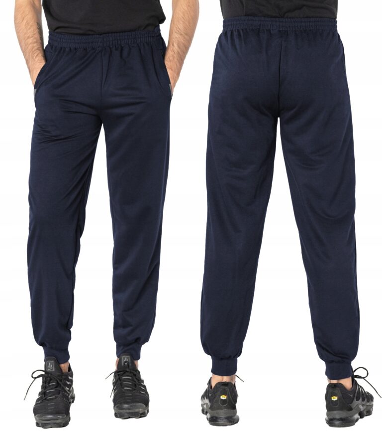 Duże Spodnie Dresowe Męskie Dresy Sport 4774-3 8XL