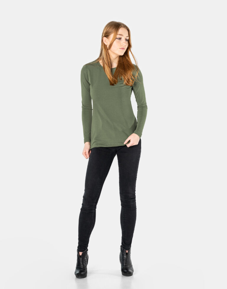 Bluzka Koszulka Damska Długi Rękaw 8056-3 r L/XL