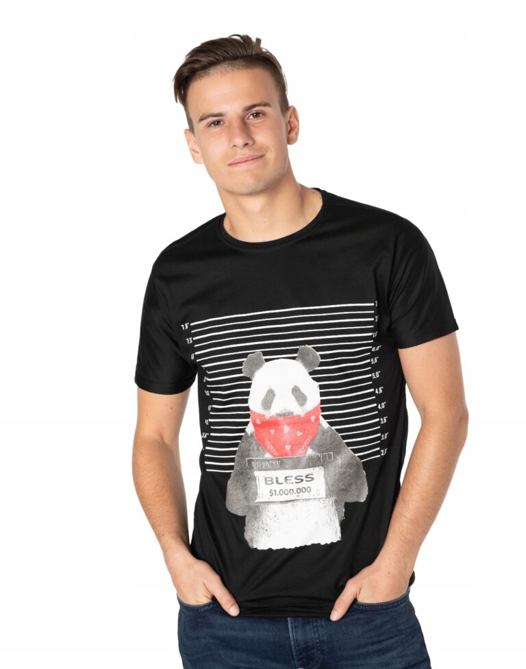 Koszulka Podkoszulek T-shirt Męski Shirt KM29-2 M