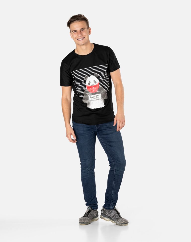 Koszulka Podkoszulek T-shirt Męski Shirt KM29-2 M