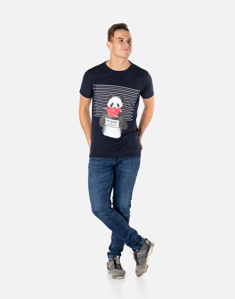 Koszulka Podkoszulek T-shirt Męski Shirt KM29-10 M