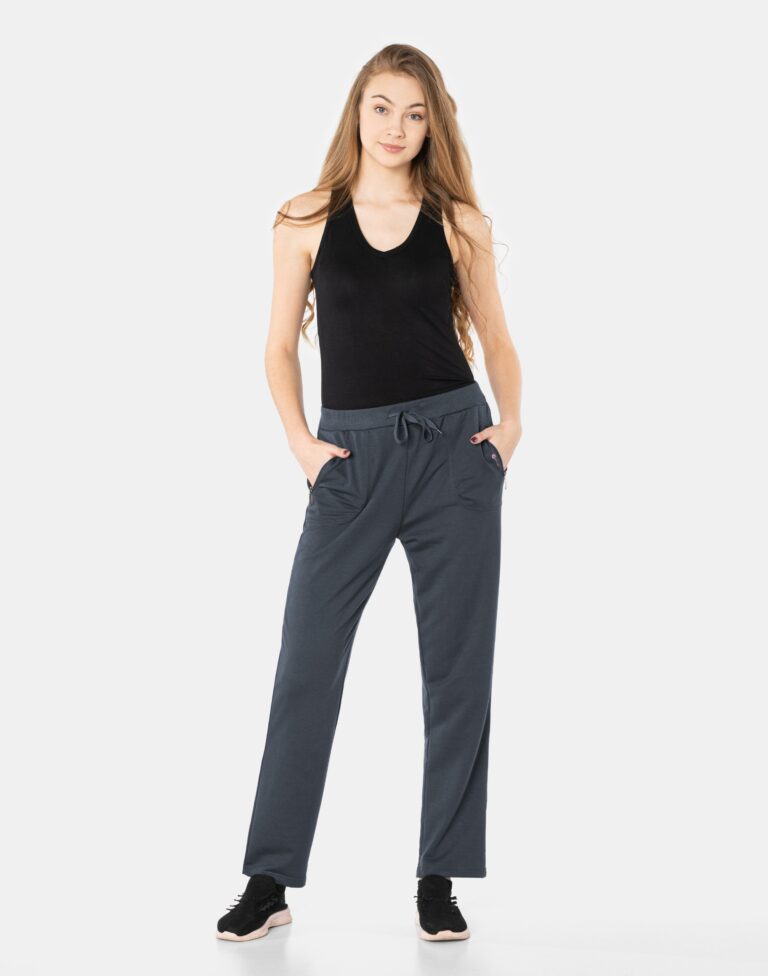 Spodnie Dresowe Dresy Sportowe Damskie 514-04 XXL