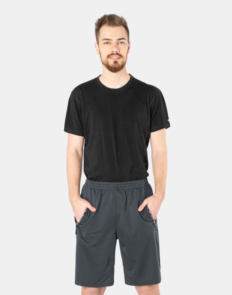 Krótkie Spodenki Dresowe Szorty Męskie 6383-5 5XL