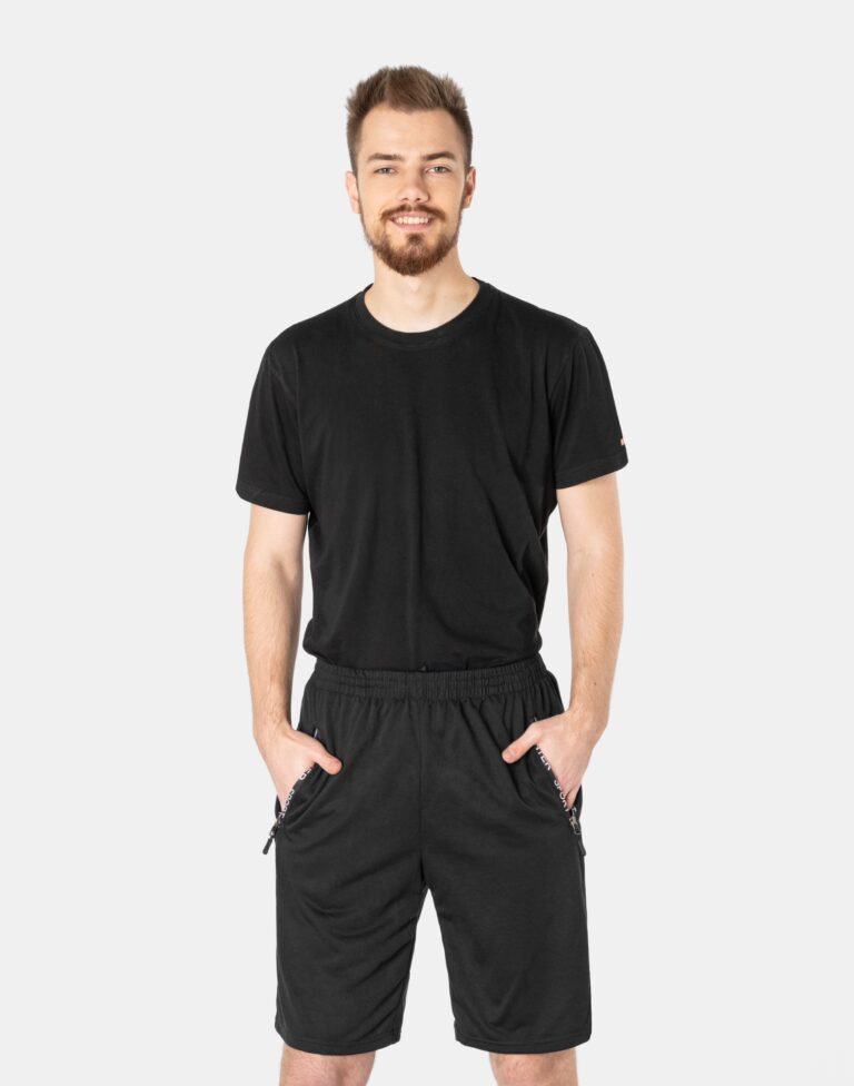 Krótkie Spodenki Dresowe Szorty Męskie 6383-2 5XL