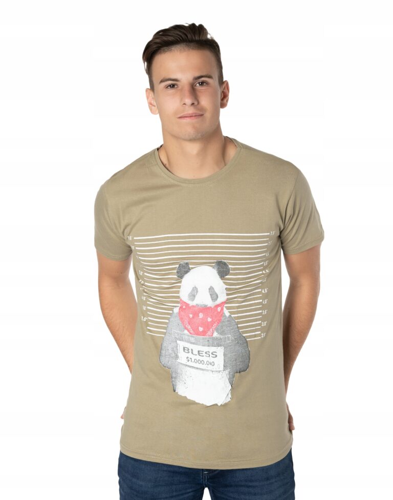 Koszulka Podkoszulek T-shirt Męski Shirt KM29-4 XL