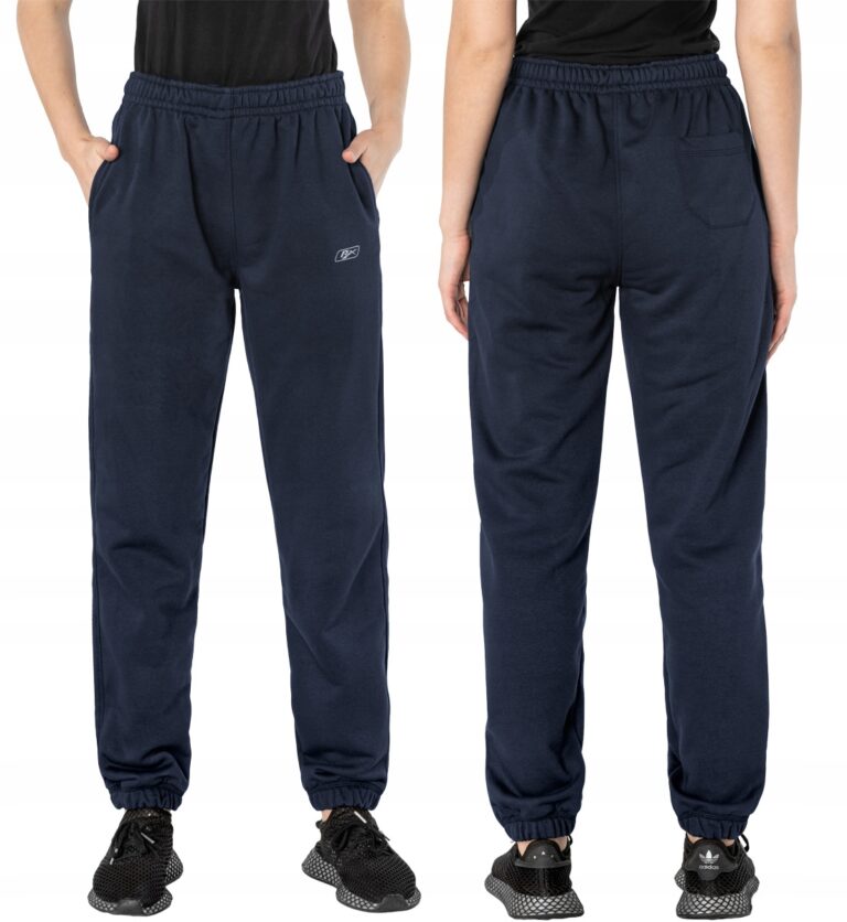 Spodnie Dresowe Dresy Damskie RENNOX 158 L granat