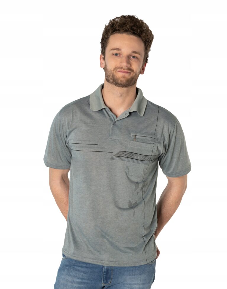 Koszulka Polo Męska Bawełniana Polówka TX11K-1 r M