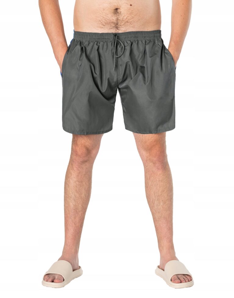 Duże Krótkie Spodenki Kąpielowe Szorty 2028-5 7XL