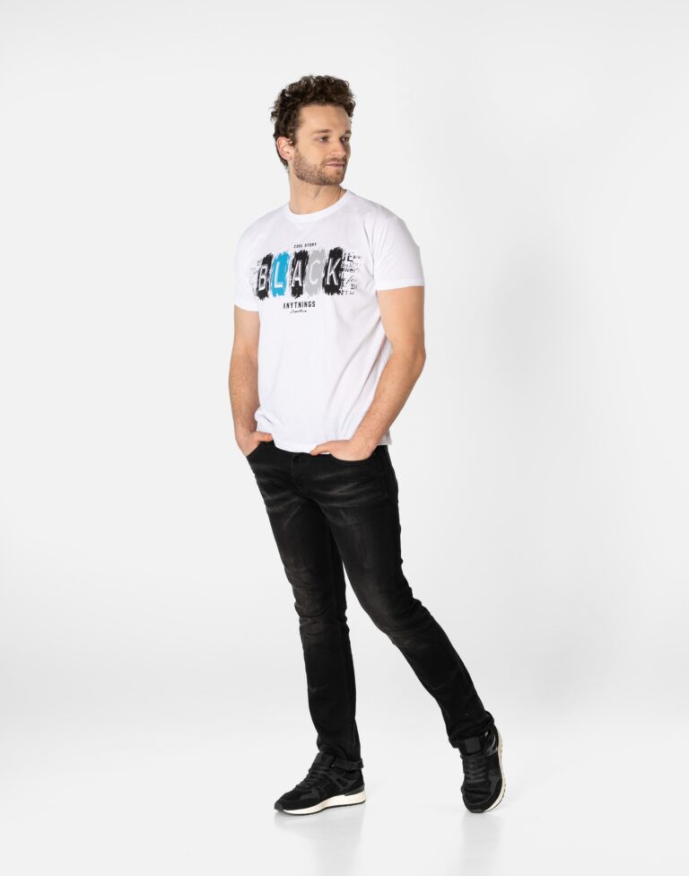 Koszulka Podkoszulek Męski Bawełniany K2003-1 3XL