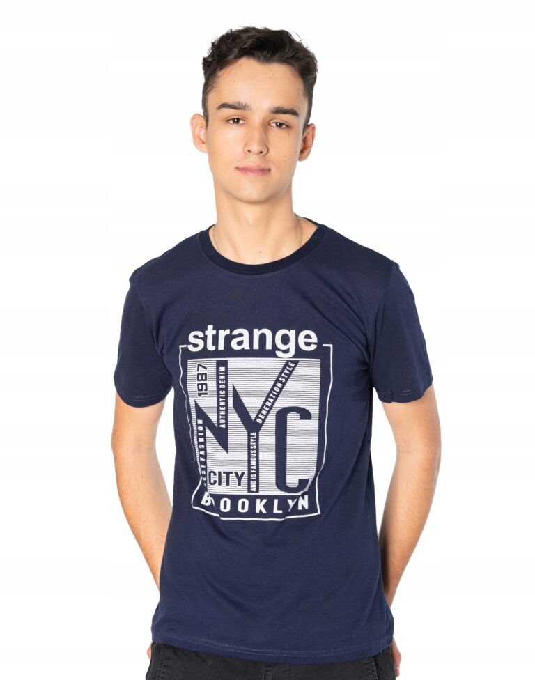 Koszulka Podkoszulek T-shirt Męski Shirt KM34-4 XL