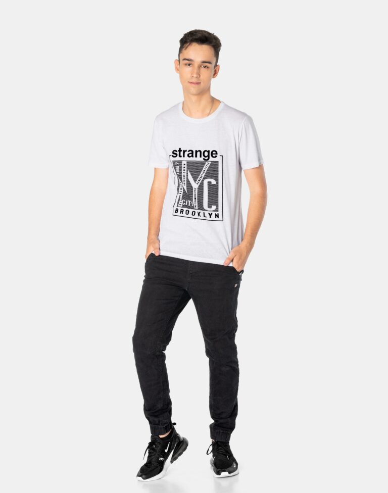 Koszulka Podkoszulek T-shirt Męski Shirt KM34-1 L