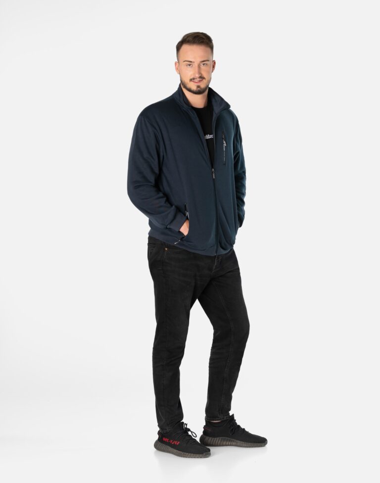 Sportowa Bluza Męska Dresowa Rozpinana 0405-3 3XL