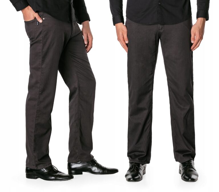 Ciepłe Spodnie Męskie Ocieplone Polarem na Jesień Zimę Ocieplane 2156D1 W36