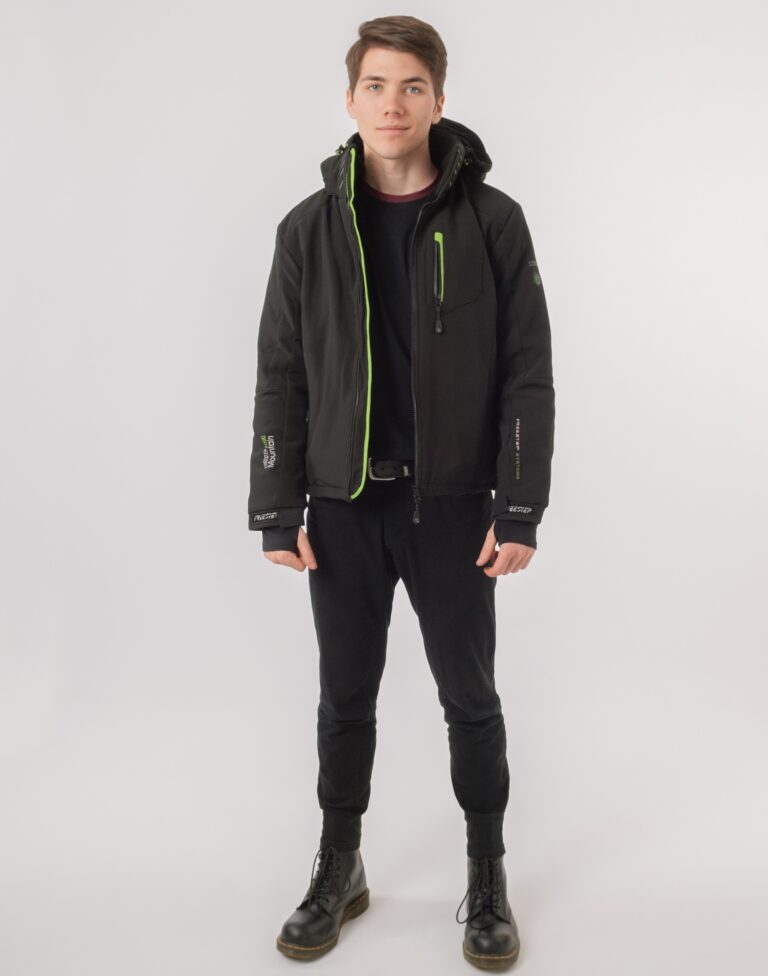 Sportowa Kurtka Męska Ocieplana Softshell D81 S zielony