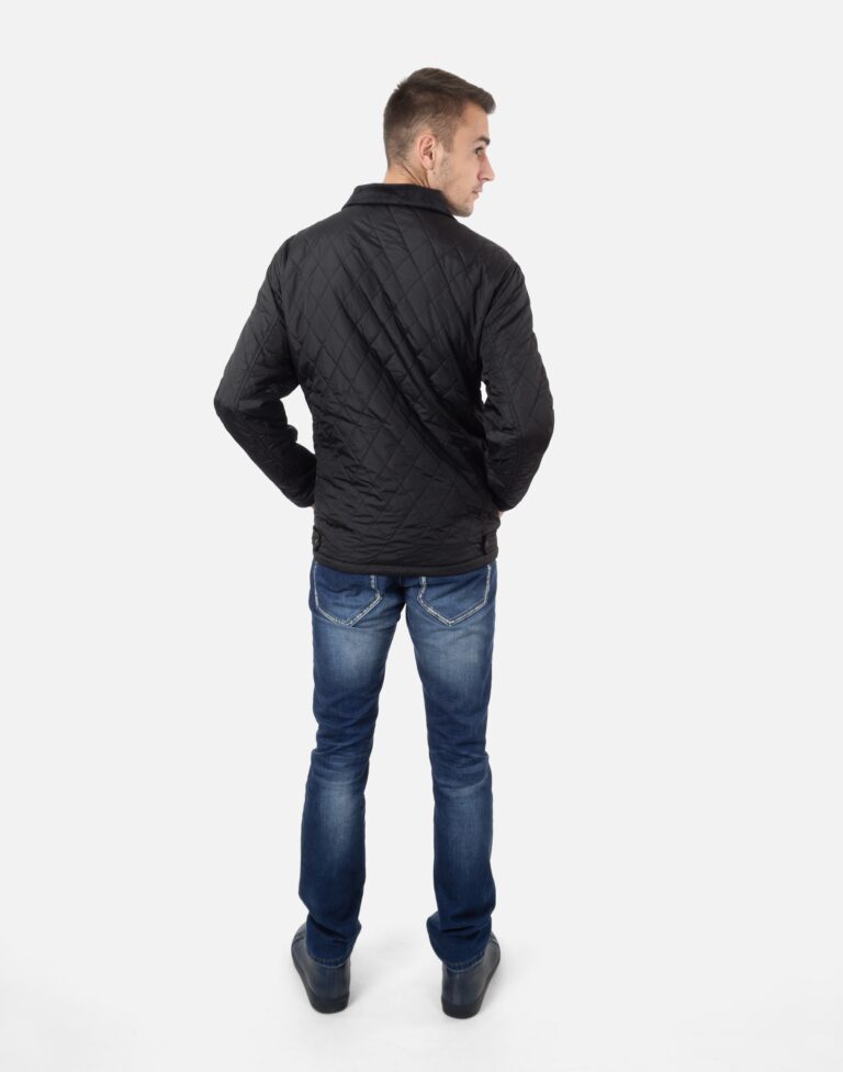 Kurtka Męska Przejściowa Wiatrówka TMP 3XL czarna