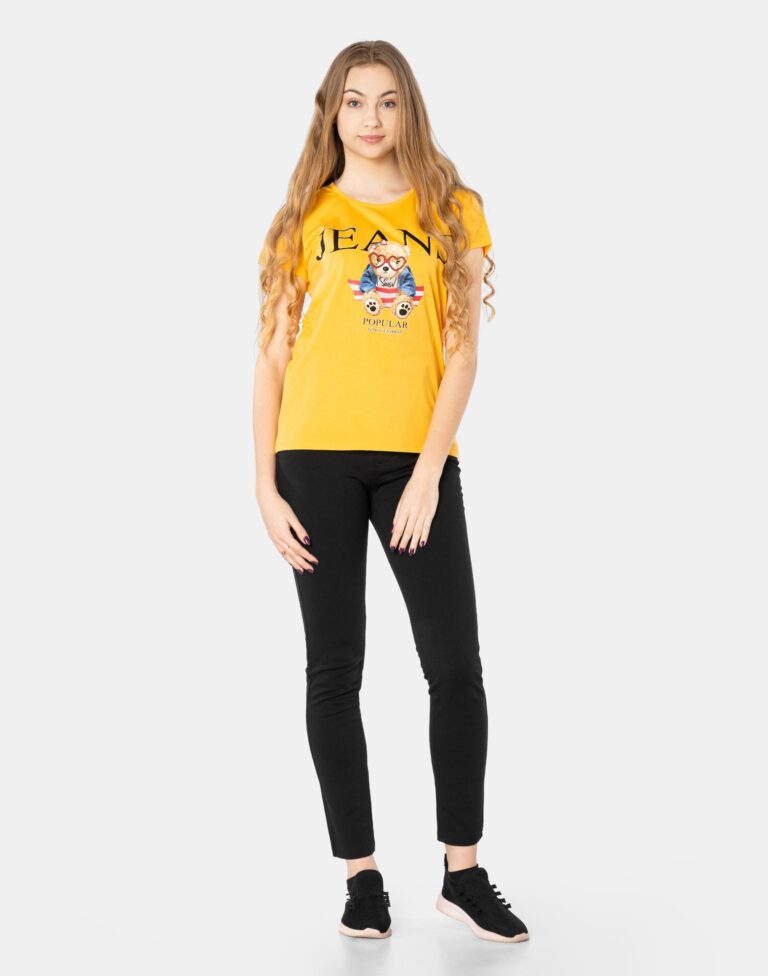 Koszulka Damska Podkoszulek T-shirt Top 382-10 r S