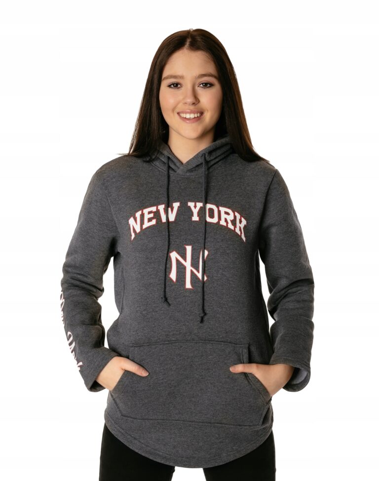 Bluza Dresowa Damska Kaptur Kangurka 7703-3 XXL