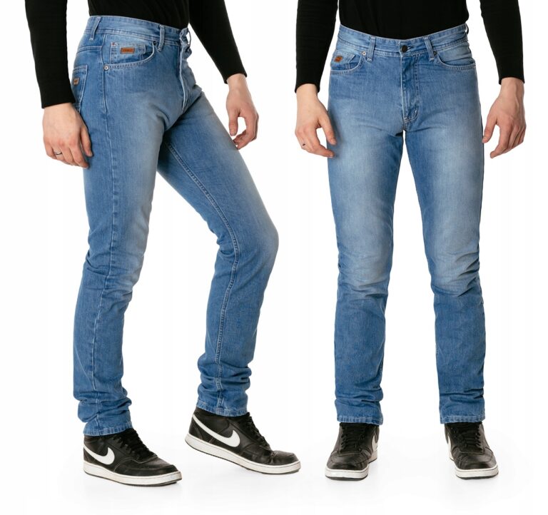 Jasne Jeansy Spodnie Męskie HUNTER 777/SN1 W38 L36