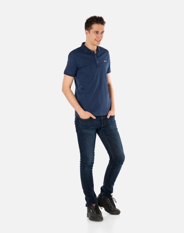 Koszulka Polo Męska Bawełniana Polówka 3351-3 XXL