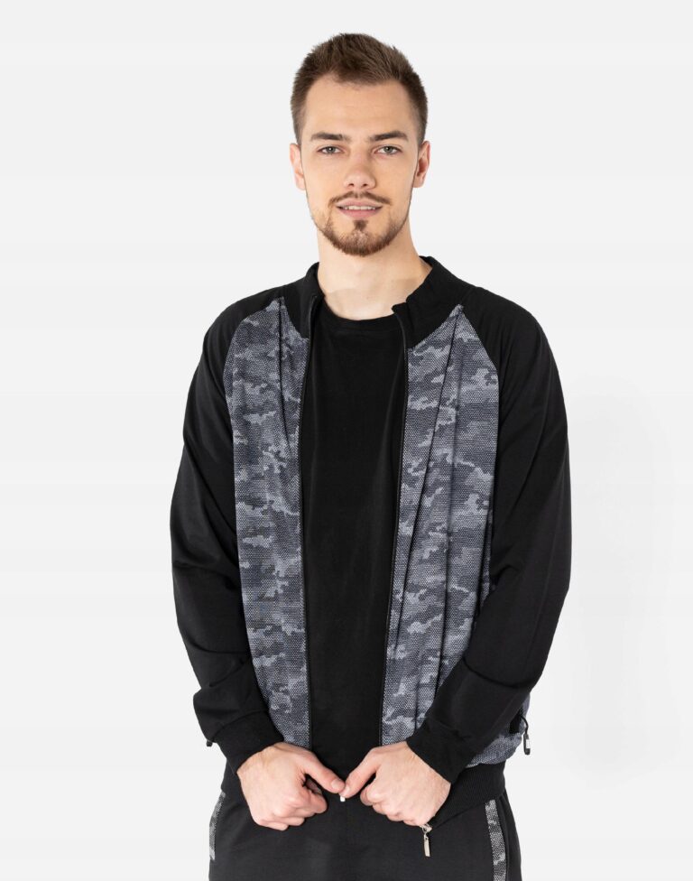 Komplet Dresowy Męski Bluza Spodnie KB01-1 XXL