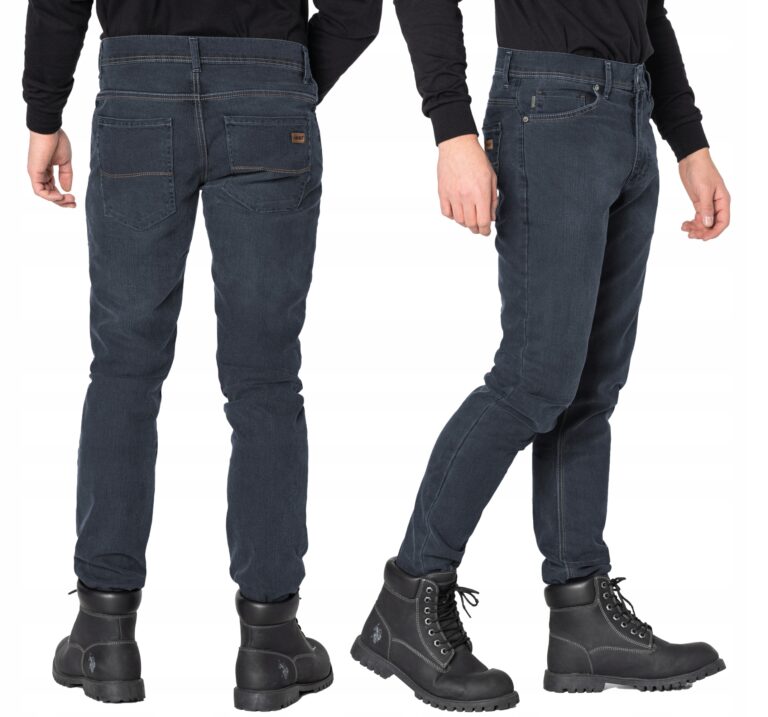 Spodnie Jeansy Męskie Dżinsy HUNTER 810/S3 W39 L36