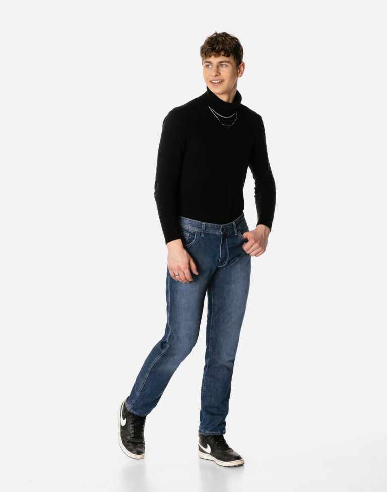 Spodnie Jeansy Męskie Dżinsy HUNTER 110/SN3 W43L36