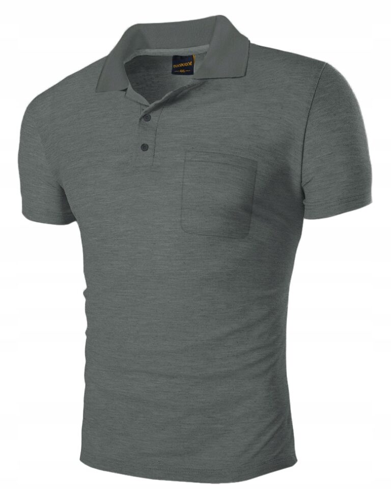 Duża Koszulka Polo Shirt Męska Polówka 021-06 8XL