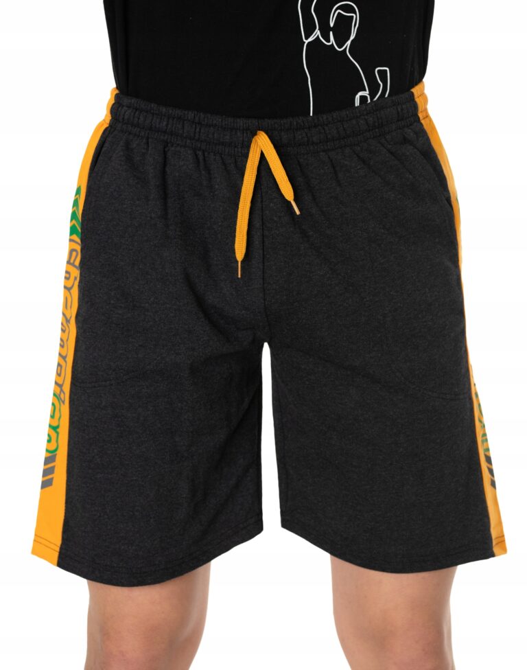 Krótkie Spodenki Sportowe Dresowe Męskie KS03-2 M