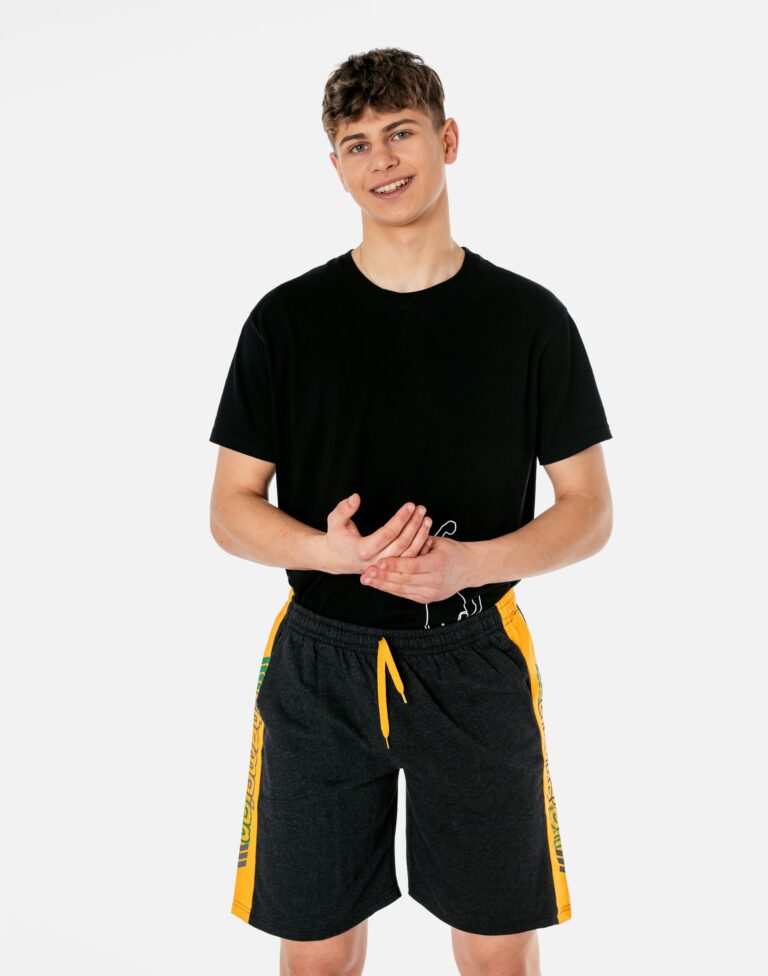 Krótkie Spodenki Sportowe Dresowe Męskie KS03-2 M