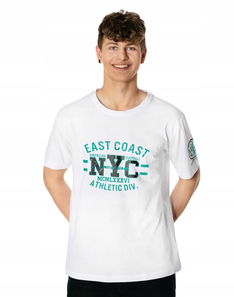 Koszulka Męska Podkoszulek T-shirt Top KR06-1 XXL