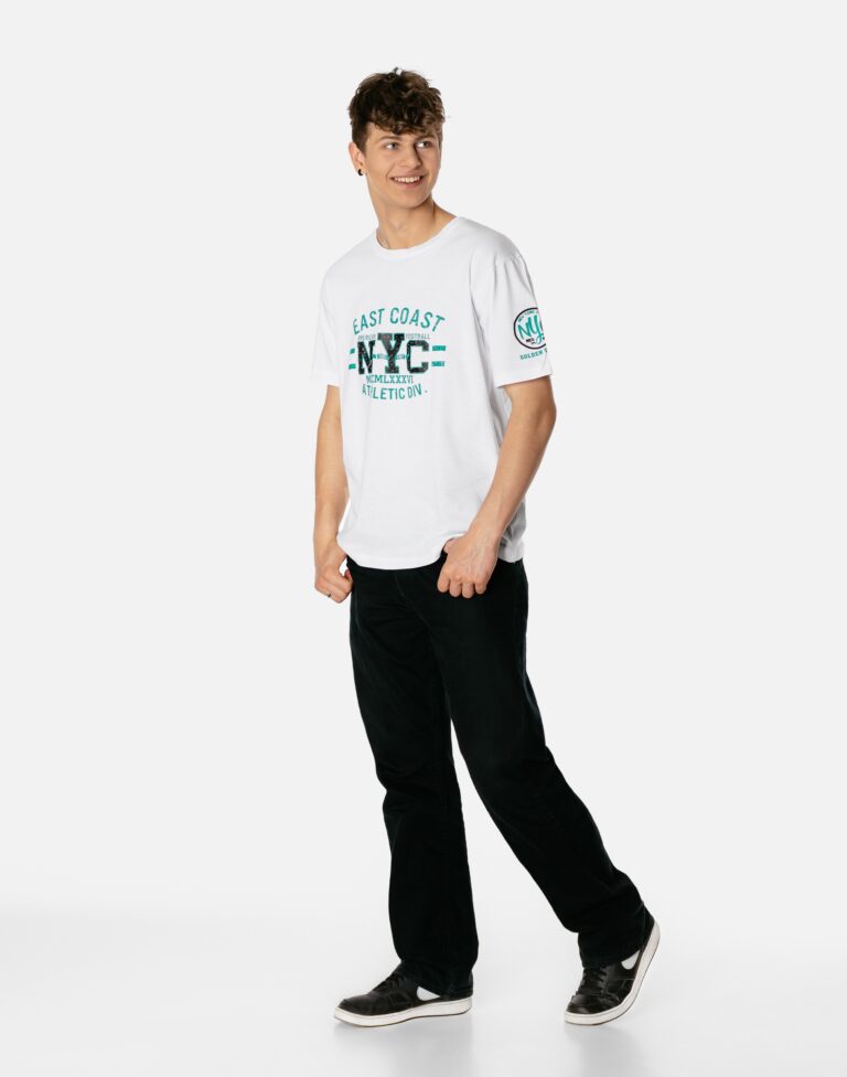 Koszulka Męska Podkoszulek T-shirt Top KR06-1 r M