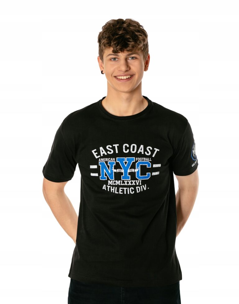 Koszulka Męska Podkoszulek T-shirt Top KR06-2 r M