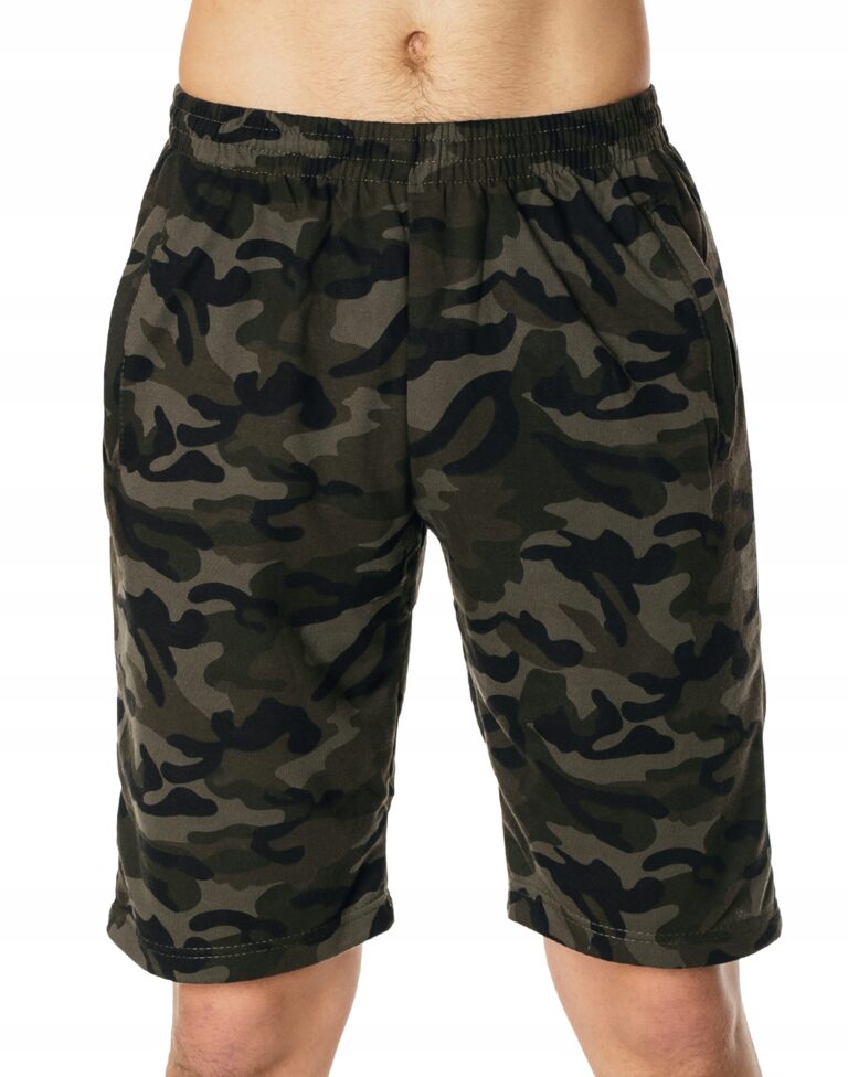 Krótkie Spodnie Spodenki Dresowe Moro 66383-01 XL