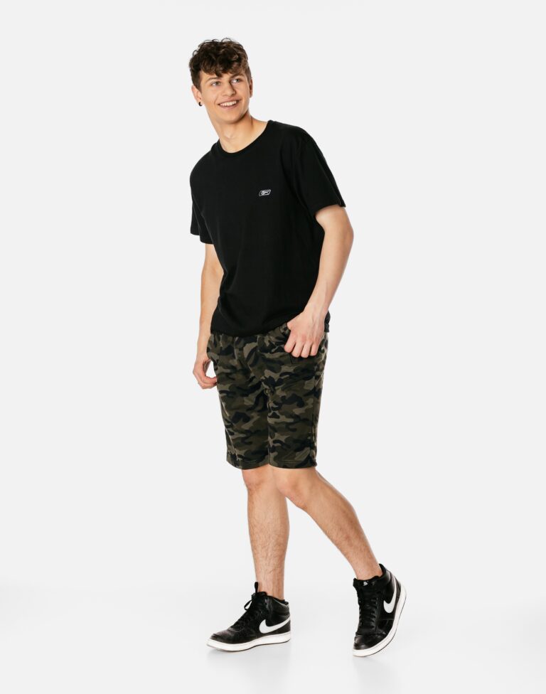 Krótkie Spodnie Spodenki Dresowe Moro 66383-01 XL