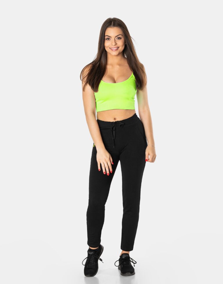 Sportowe Spodnie Dresowe Damskie Dresy 46983-1 r M