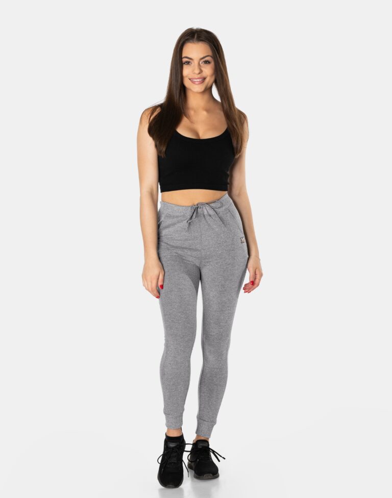 Sportowe Spodnie Dresowe Damskie Dresy 46024-3 r L